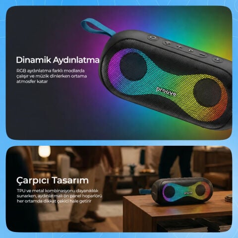 Proove Sound Trap Iıı Tws Bluetooth Hoparlör