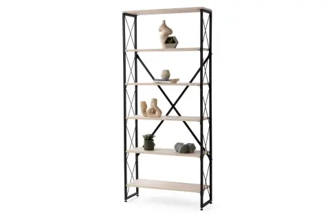 AK5612 MEK ÇAPRAZ KİTAPLIK, TRAVERTEN