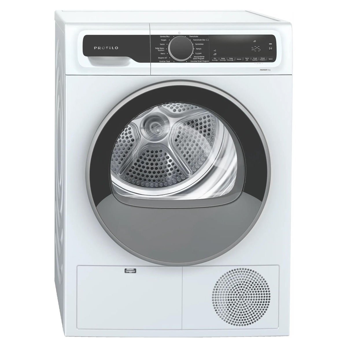 Profilo KM10610CTR 10 Kg Beyaz Kurutma Makinesi