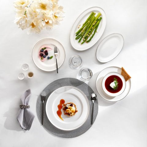 Schafer Mandy Yemek Takımı 56 Parça-Platin--------