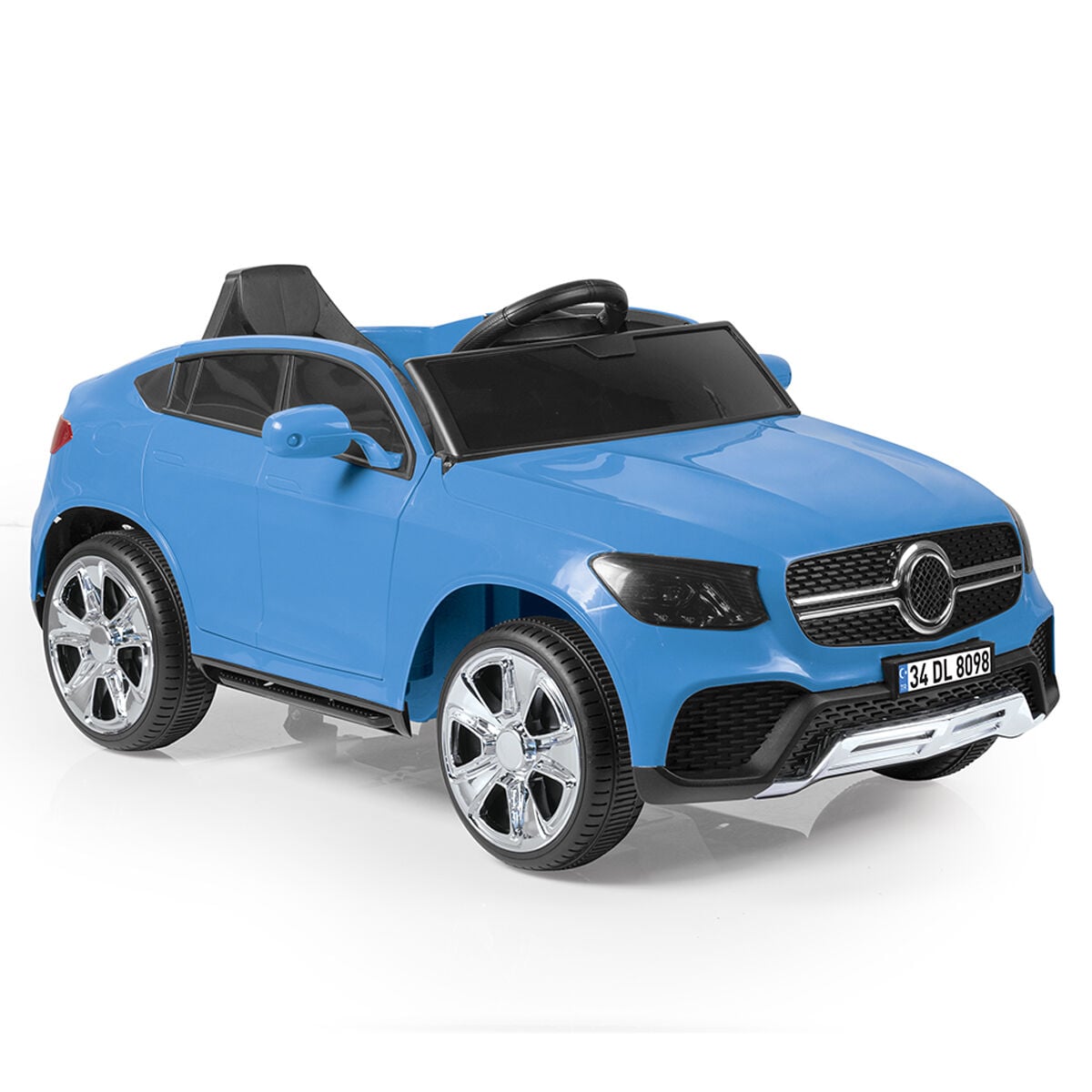 Dolu 8498 Grand SUV 12v Kumandalı Mavi Akülü Araba