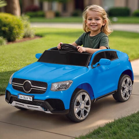 Dolu 8498 Grand SUV 12v Kumandalı Mavi Akülü Araba