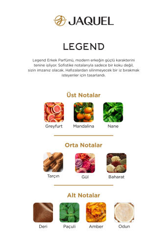 Jaquel Legend Erkek Parfümü 100ml