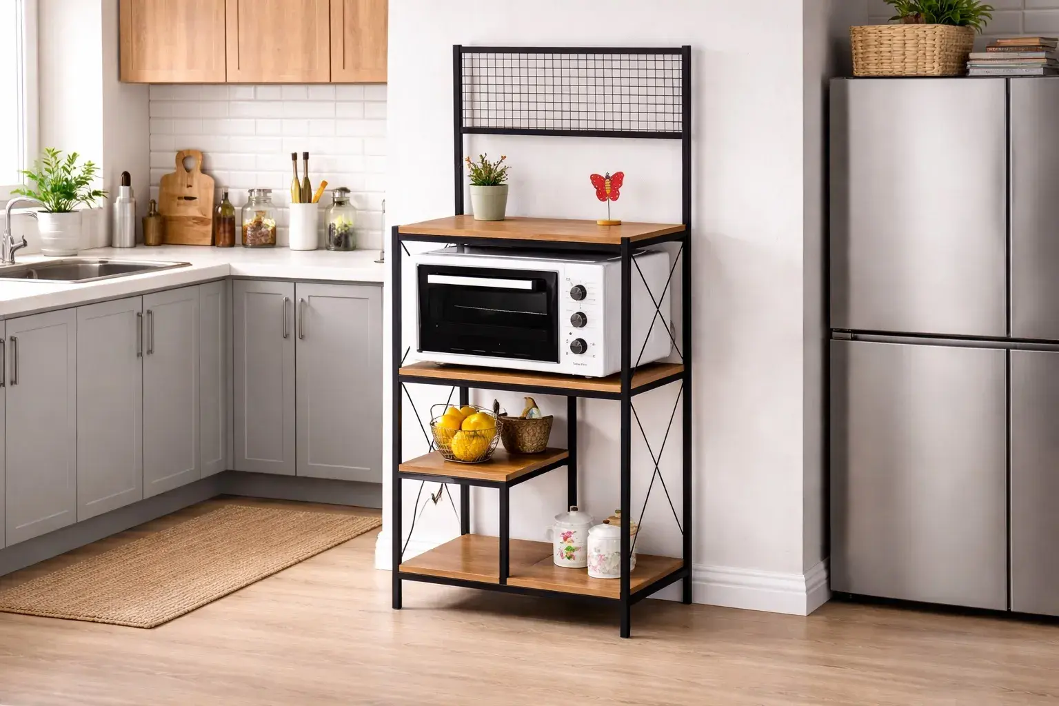 FERAY MUTFAK DOLABI CEVİZ SİYAH