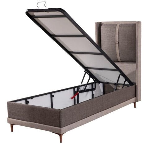 Bossleep Karen 90x190 Yatak Baza Başlık 3'lü Set