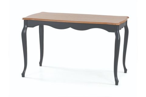 ADA LÜKENS MASA VE ÇARPI ÇITALI TONET SANDALYE TAKIMI, MEŞE ANTRASİT, 125x80