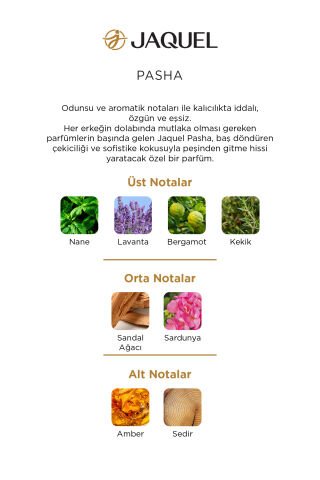 Jaquel Pasha Erkek Parfümü 100ml