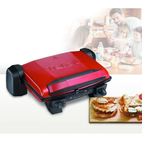 Tefal Toast Expert Izgara ve Tost Makinesi Kırmızı