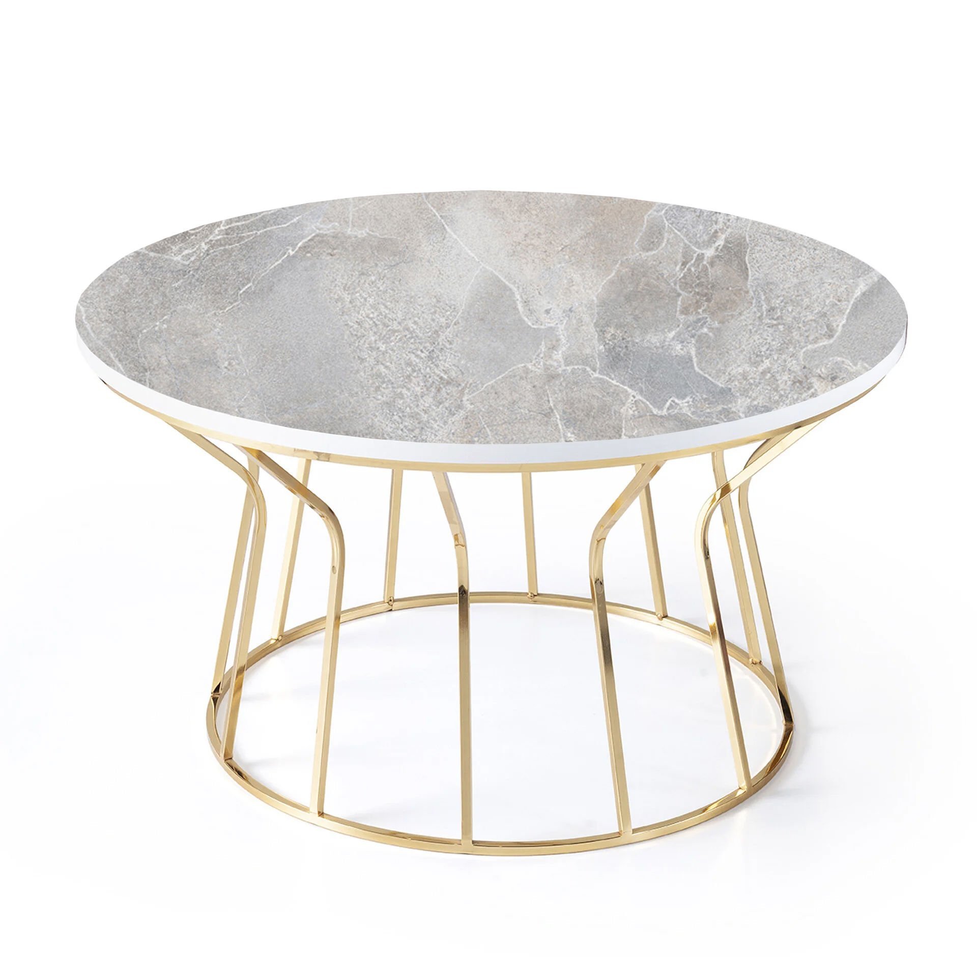 Levent Ort.0002-489, Vazo Orta Sehpa Rambla Gold Ayak