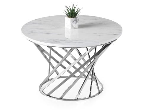 Levent Ort.0022-499, Thales Orta Sehpa Marmo Krom Ayak