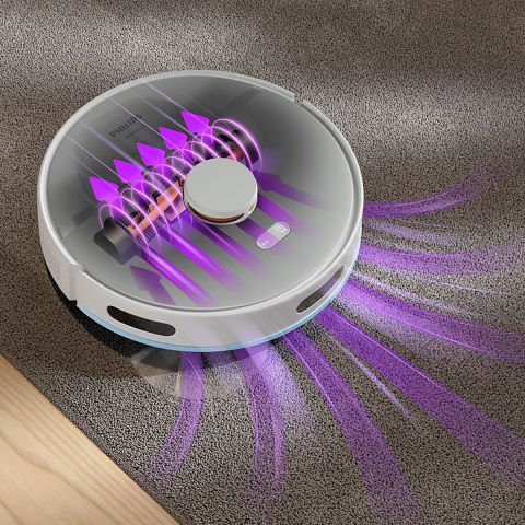 Philips XU2100/20 Homerun 2100 Serisi Aqua İstasyonlu Beyaz Robot Süpürge