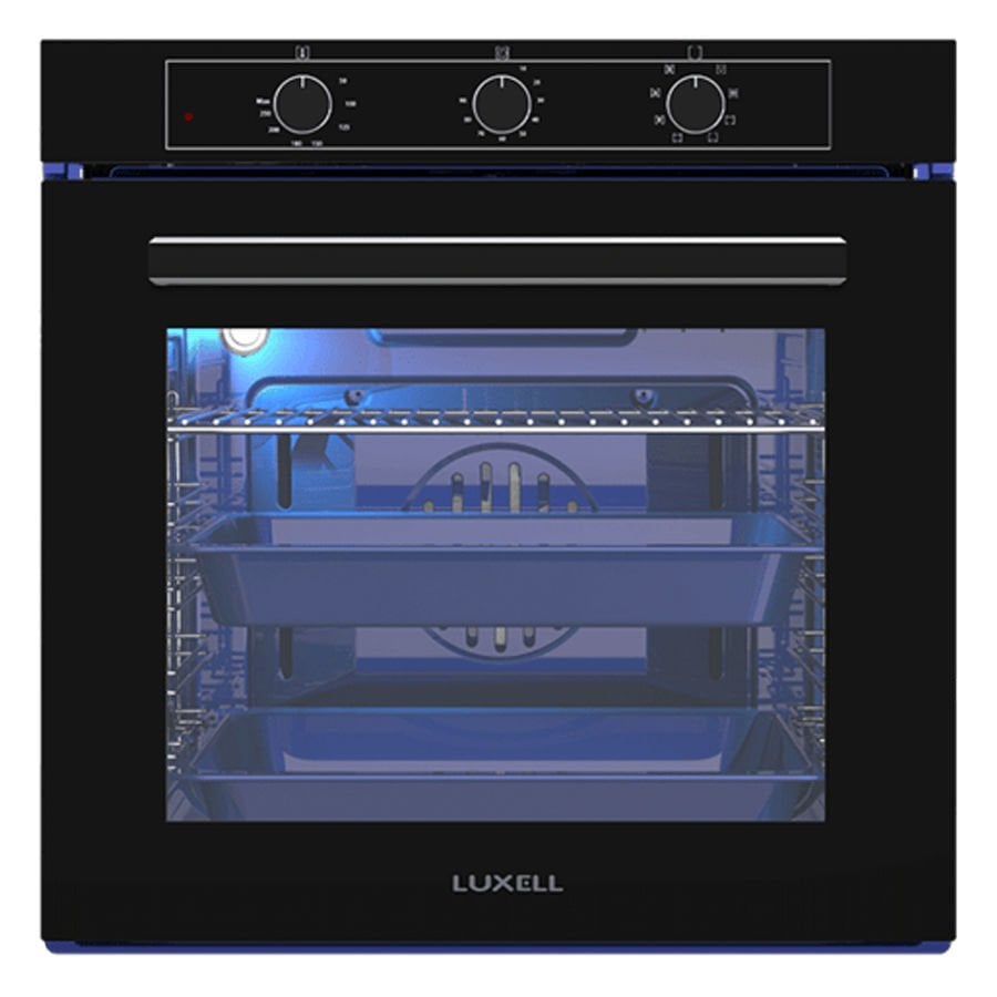 Luxell A68-SF3(MT), Lux(8+1 Pro 3Dü) Siyah Kristal Cam Fırın