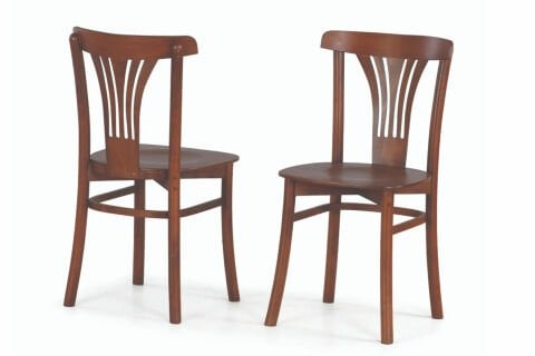 Levent MTK.0127-232, 3739 Milano Masa+(4) Sn00137 San Beyaz Açık Ceviz