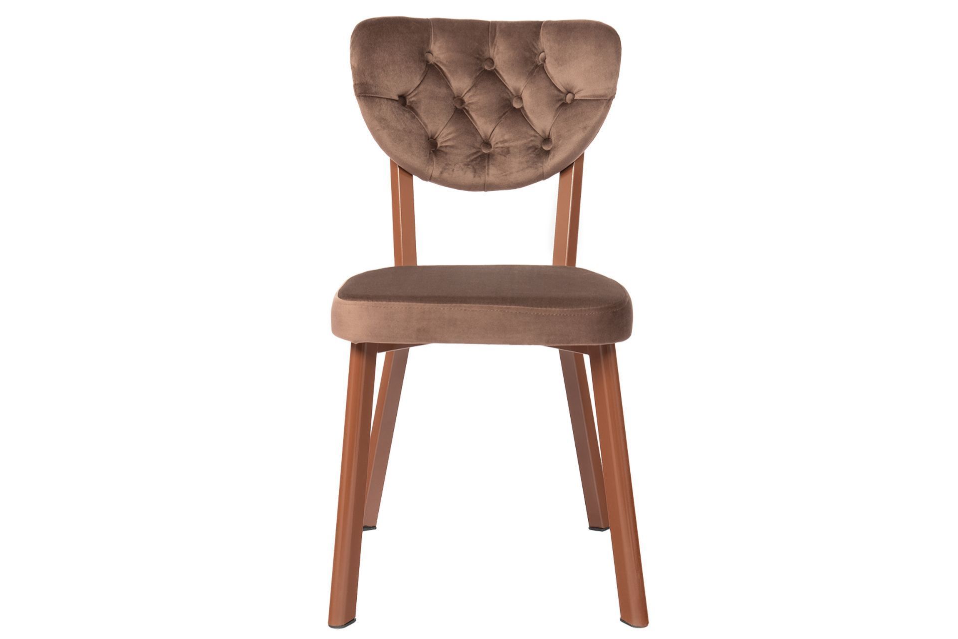 Levent San.0042-650, Sn1008 Rivone Metal Ayak Sandalye Kahve Kahve