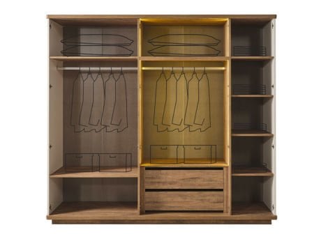 Bige Rigel Kapılı Dolap