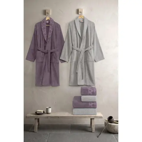 Cotton Box Essence Aile Bornoz Seti