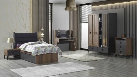 Marcabella Loft Genç Odası Takımı - Başlıklı