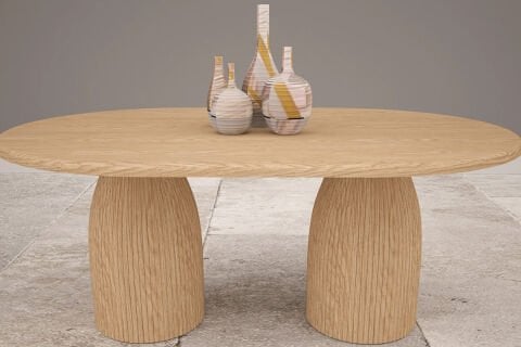 Movemo MVM-C-3073, Mantar Orta Sehpa Ceviz