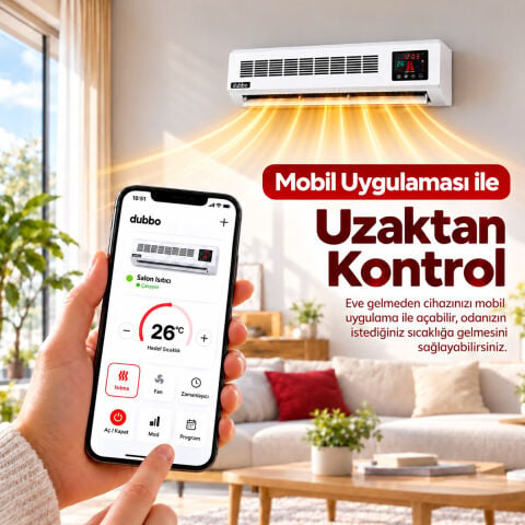 Dubbo Wifi 2500W Klimatik Isıtıcı