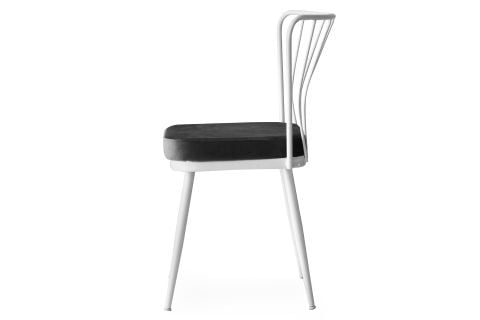 AY SANDALYE, ANTRASİT BEYAZ