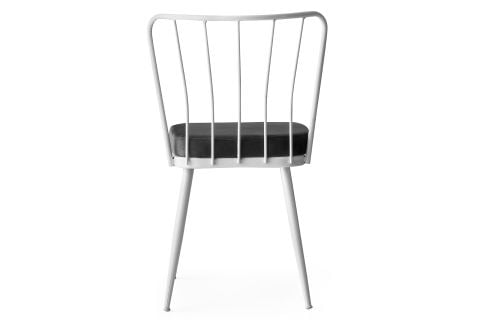 AY SANDALYE, ANTRASİT BEYAZ