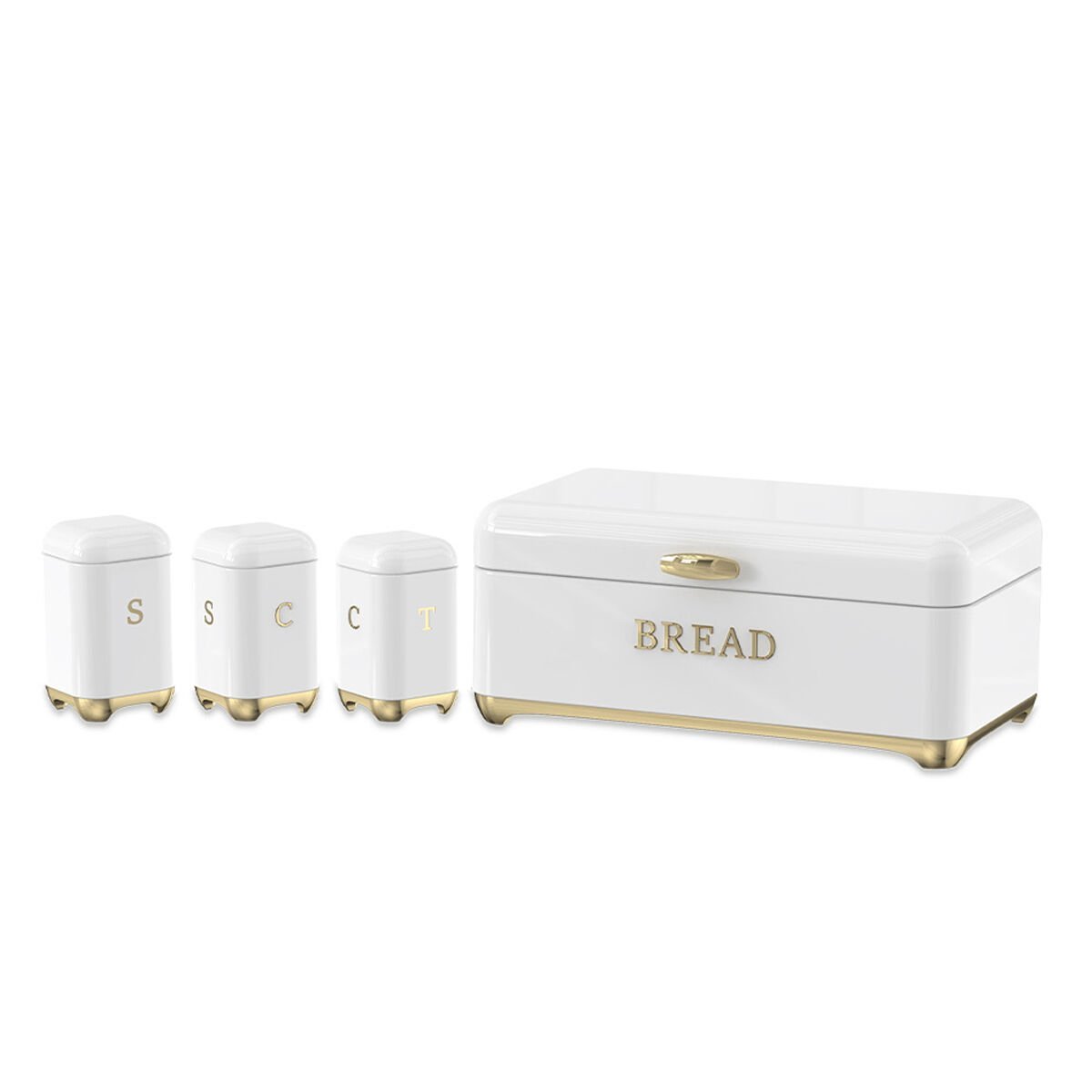 Arow TR-4360 Ester Baharatlık Ve Ekmek Kutusu Set