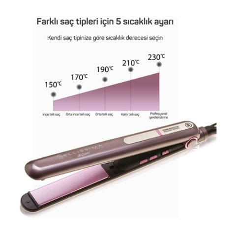Arzum AR5062 Bellissima Creativity Glossy Saç Düzleştirici