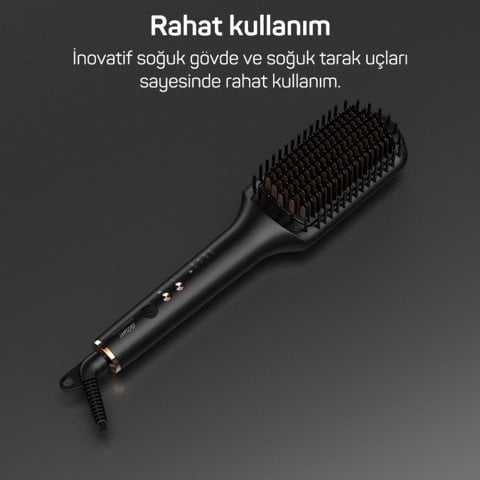 Arzum AR5068 Superstar Touch Saç Düzleştirici Fırça