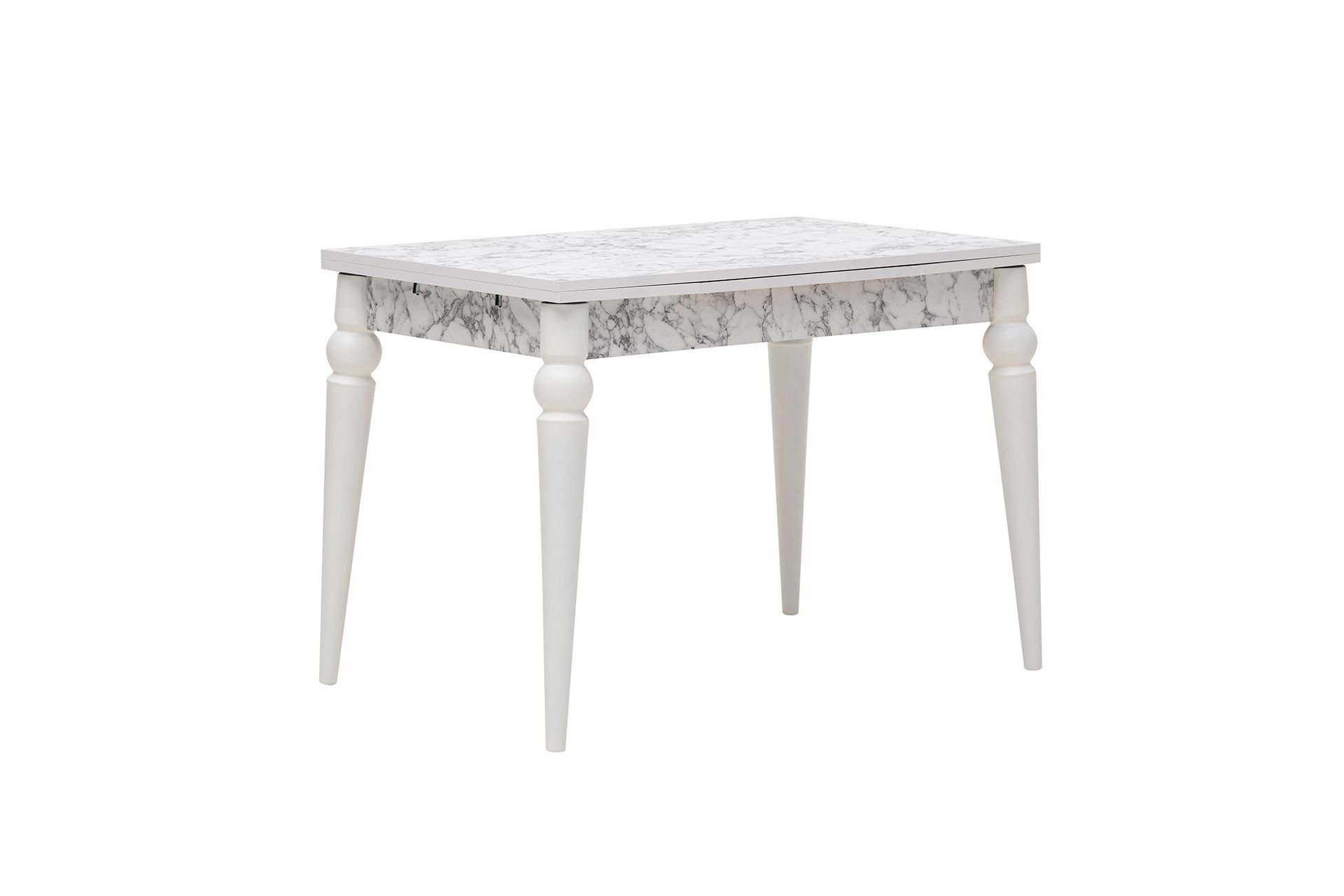 MS1015 SALİVA 70*110 AÇILIR MASA BEYAZ MERMER