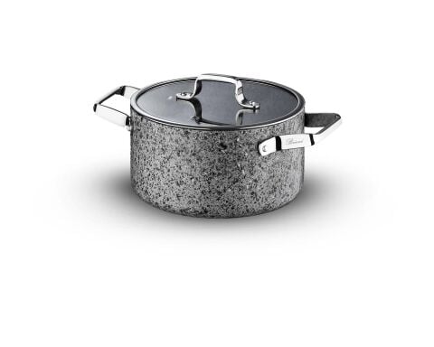 Brioni Sh-11101, Stone - Age 7 Parça Tencere Seti