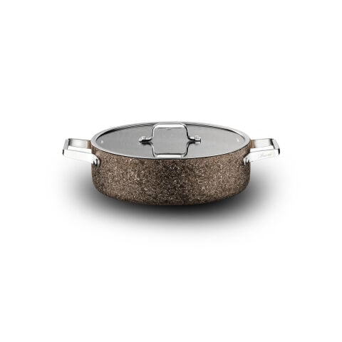 Brioni Sht-124, Stone - Age Terra 26 Cm Basık Tencere