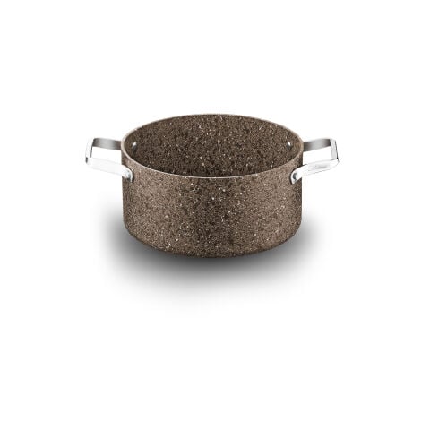 Brioni Sht-123, Stone - Age Terra 24 Cm Basık Tencere