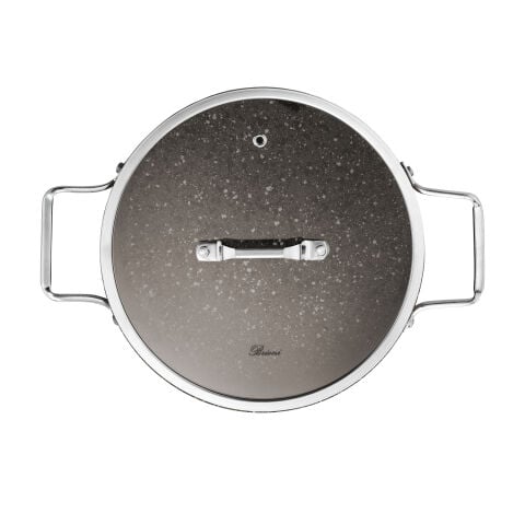 Brioni Sht-123, Stone - Age Terra 24 Cm Basık Tencere
