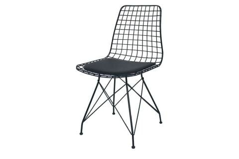 TURNA MASA, TEL SANDALYE, 100x60