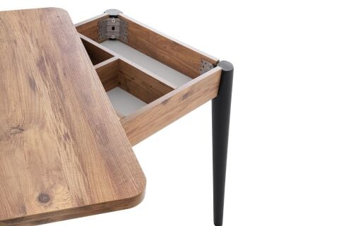 TURNA MASA, TEL SANDALYE, 100x60