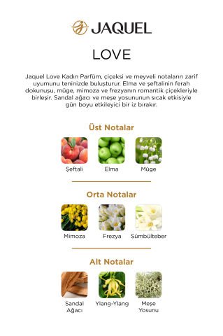Jaquel Love Kadın Parfümü 100ml