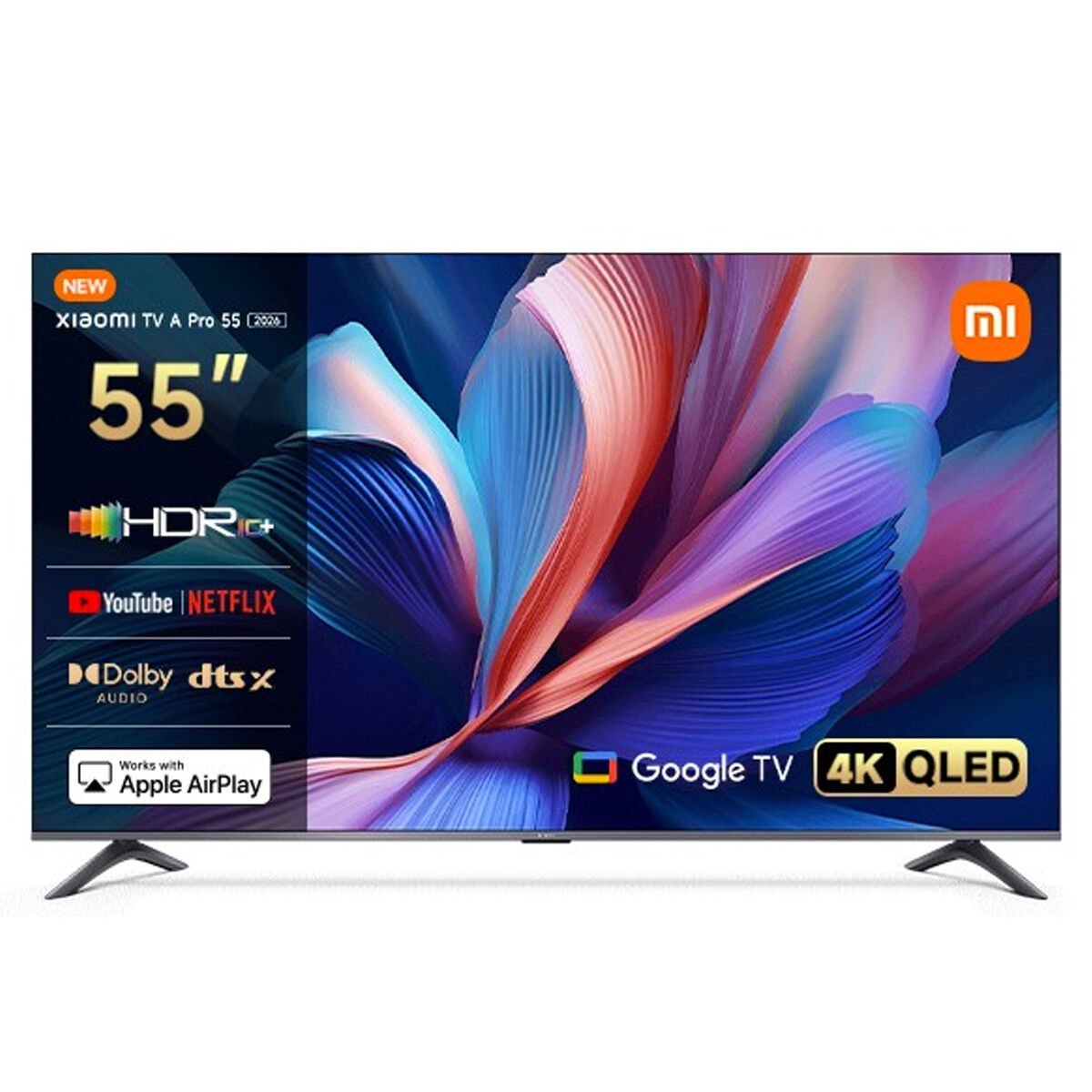 Xiaomi A Pro 4K Ultra HD 55'' 140 Ekran Uydu Alıcılı Google Smart QLED TV