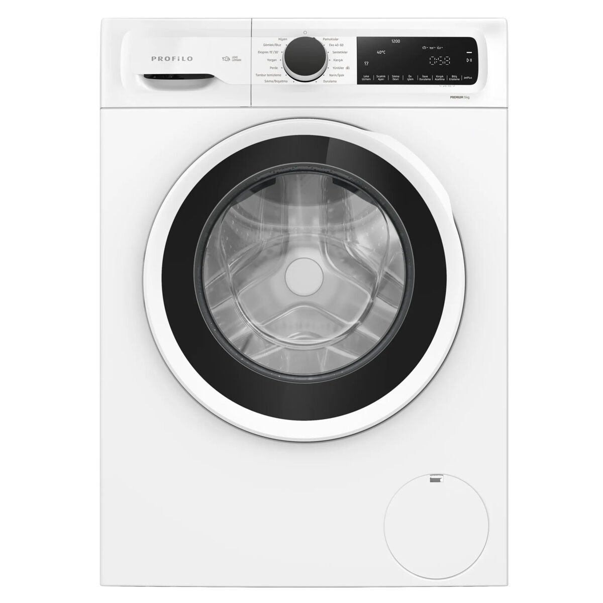 Profilo CGA242X3TR Beyaz 9 kg 1200 Devir A Sınıfı Çamaşır Makinesi