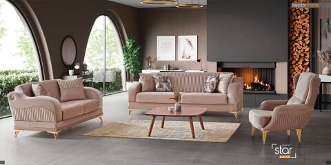 Beyza Star 3+3+1+1 Koltuk Takımı