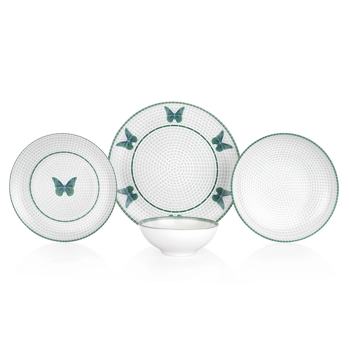 Schafer Lanis Yemek Takımı 24 Parça-Yeşil03