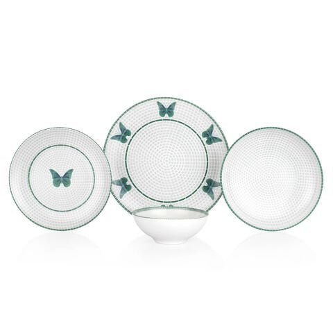 Schafer Lanis Yemek Takımı 24 Parça-Yeşil03