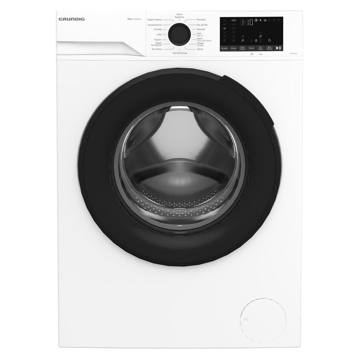 Grundig GPWM 92653 9 Kg 1200 Devir Beyaz Çamaşır Makinesi