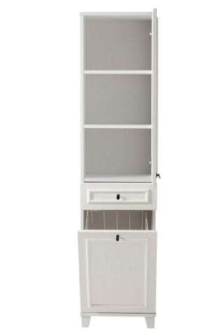 Sembol C 187 Çıtalı Çamaşır Sepetli Lake Kapaklı Dolap