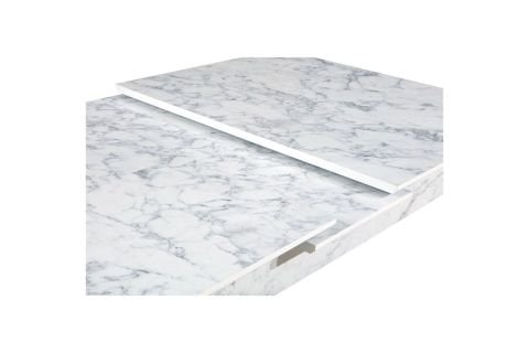 AY MASA, BEYAZ MERMER, 120x70