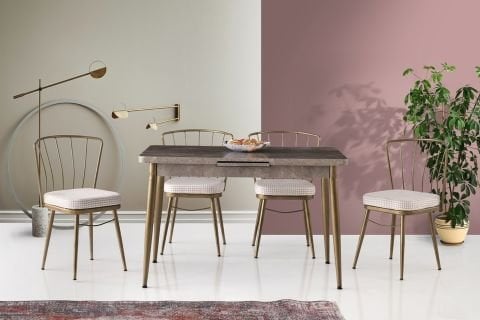 AY MASA, GOLD, 120x70