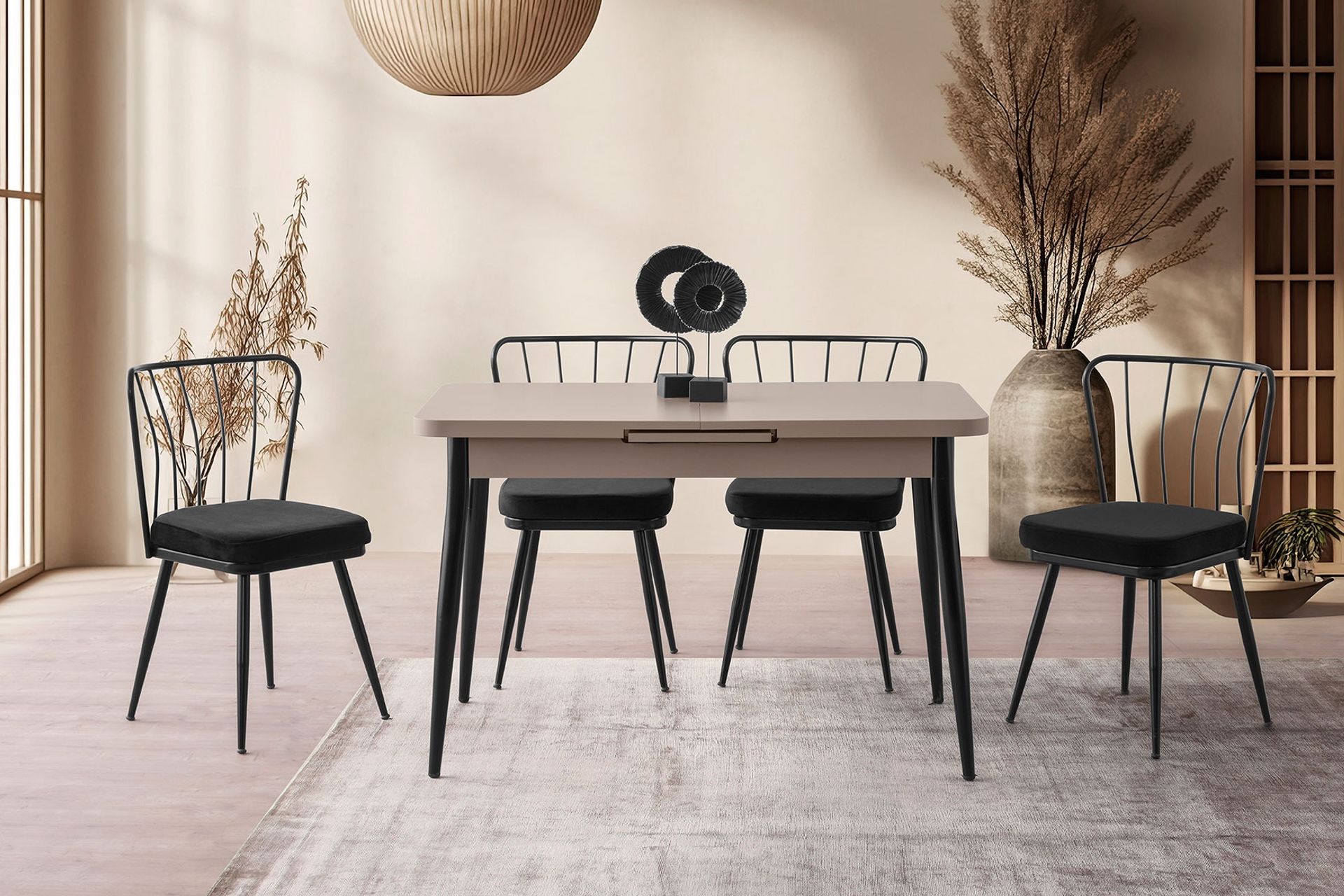 AY MASA, AY SANDALYE, DAFNE, 120x70